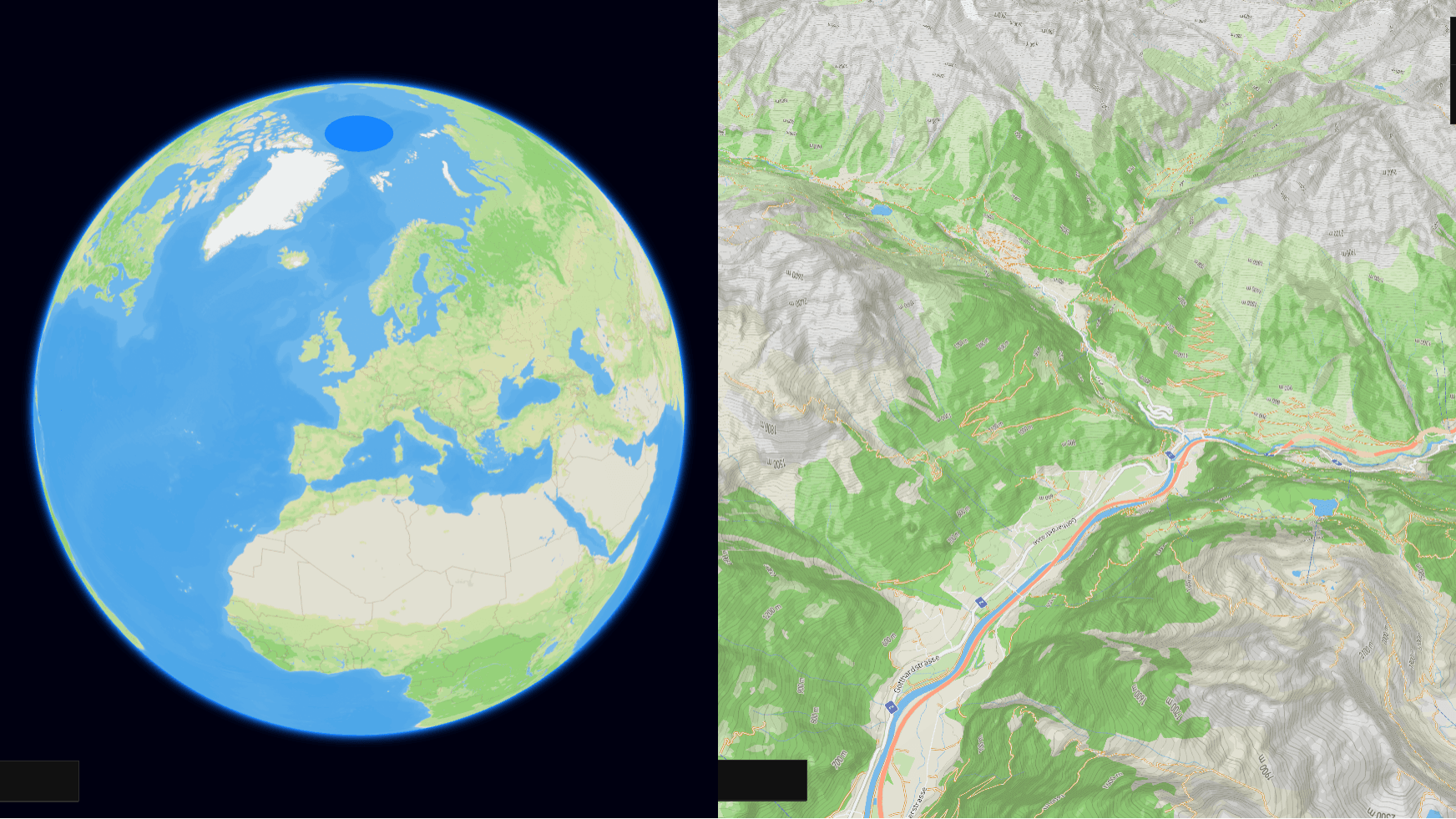 Interactive 3D Globe